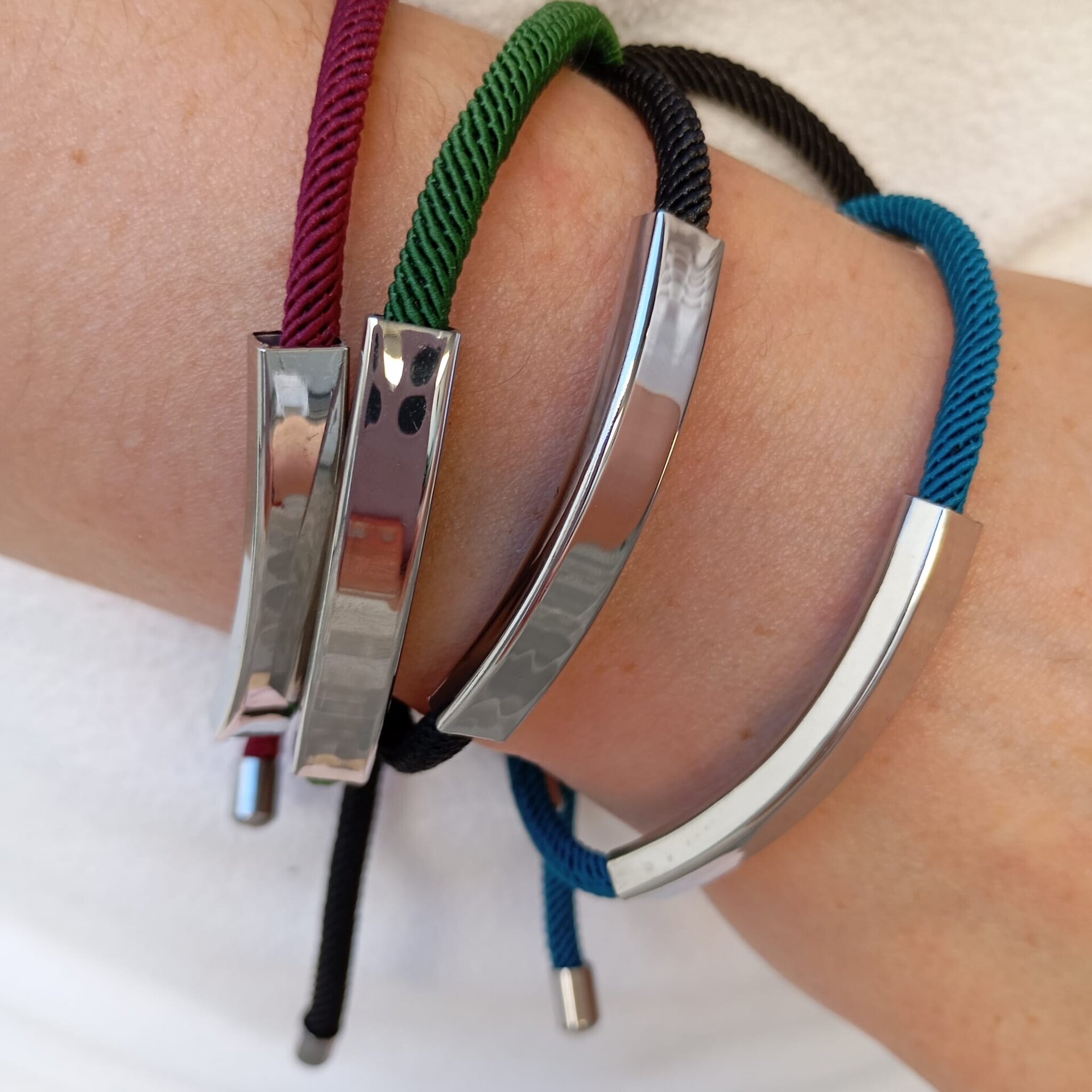 Pulsera "Milano"(con grabado láser) - 8
