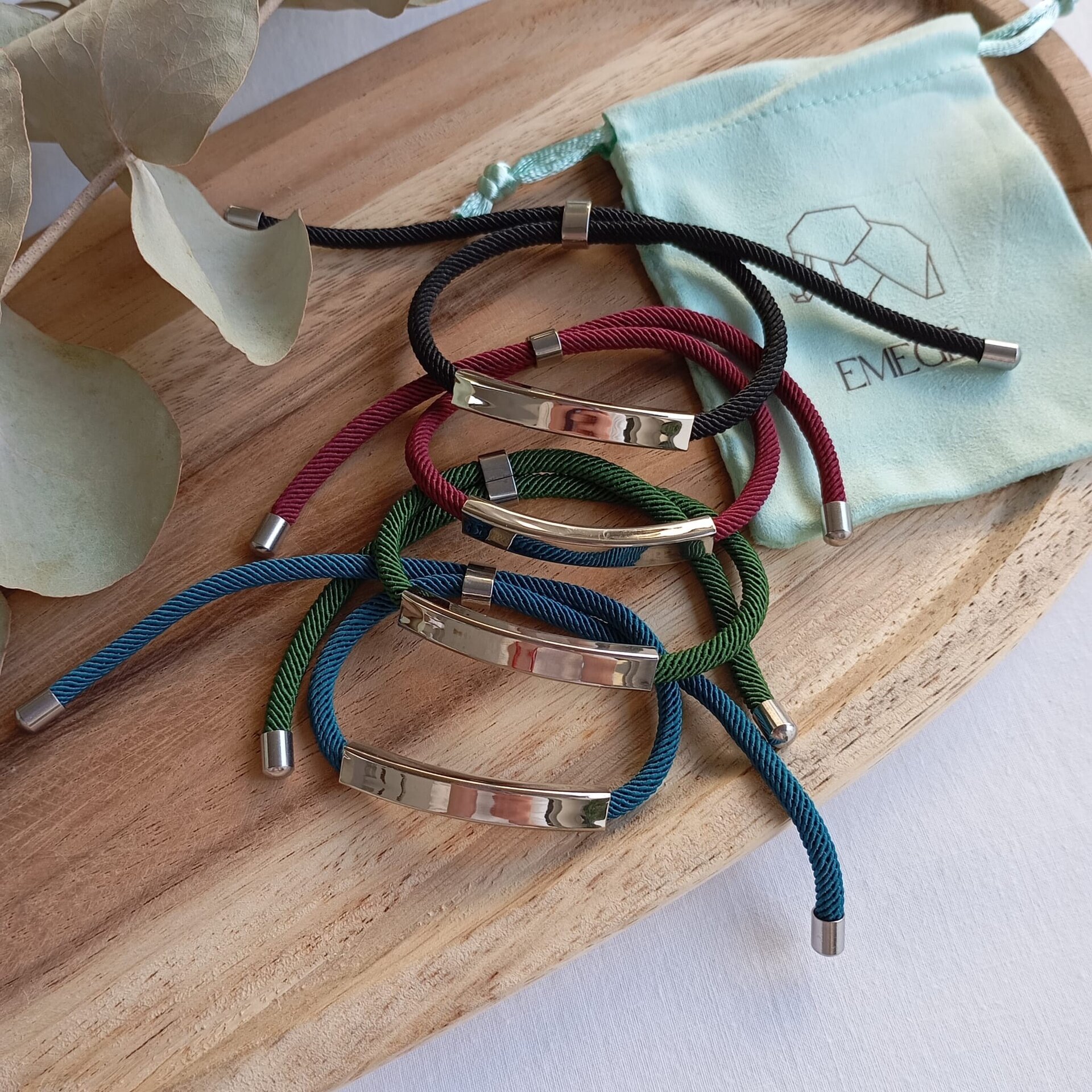 Pulsera "Milano"(con grabado láser) - 3