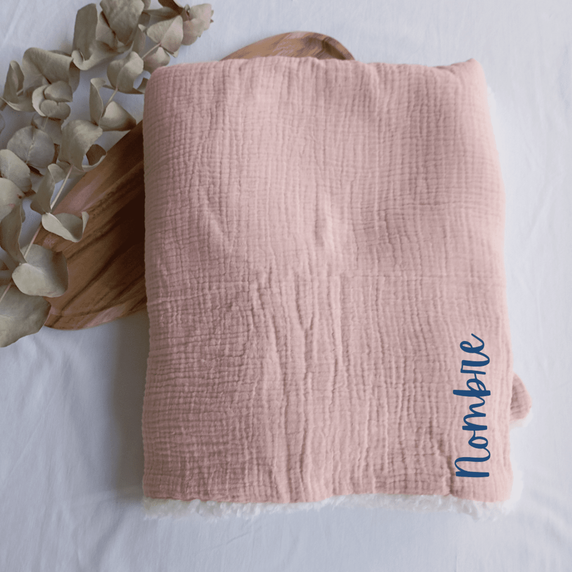 Mantita de bebé personalizada - 6