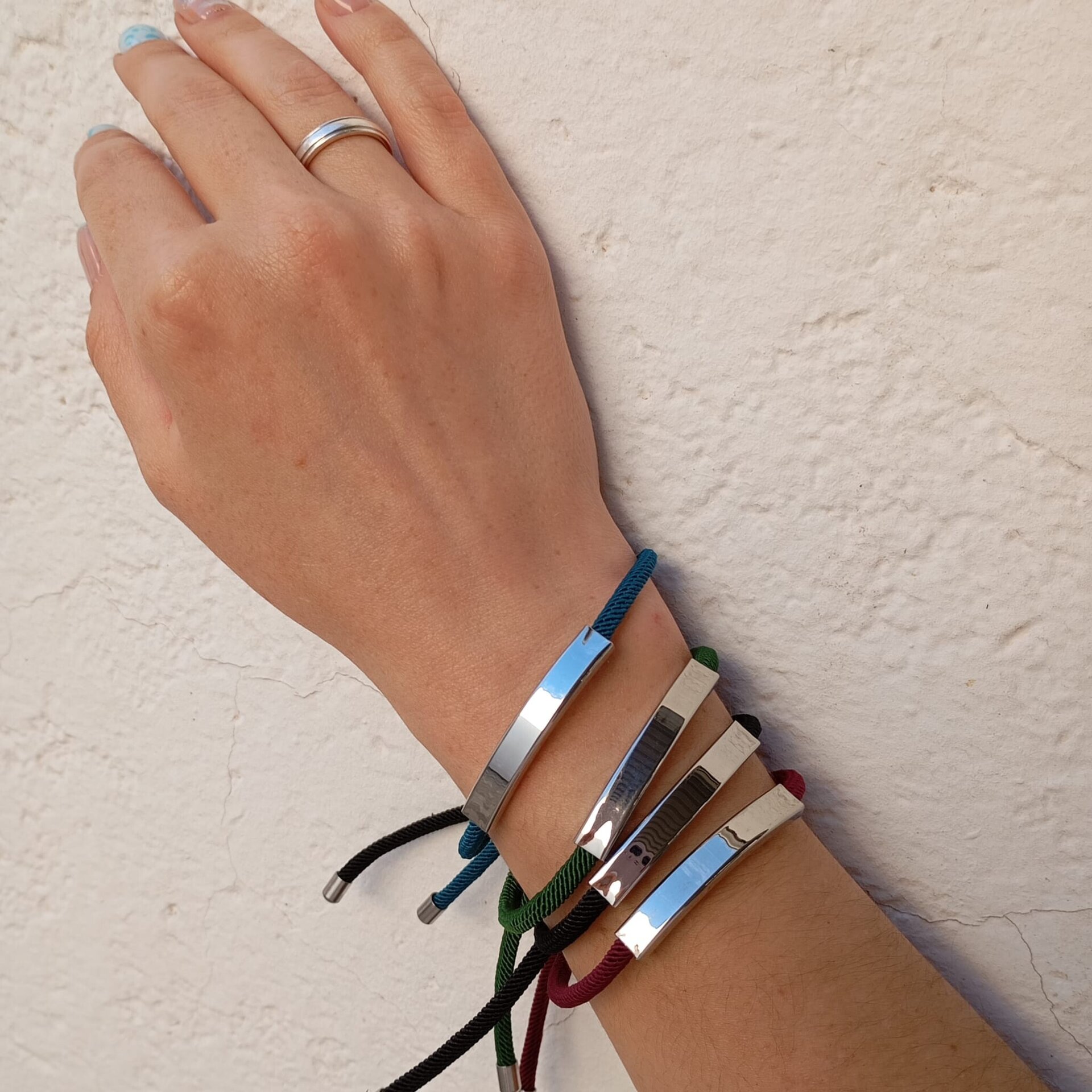 Pulsera "Milano"(con grabado láser) - 2