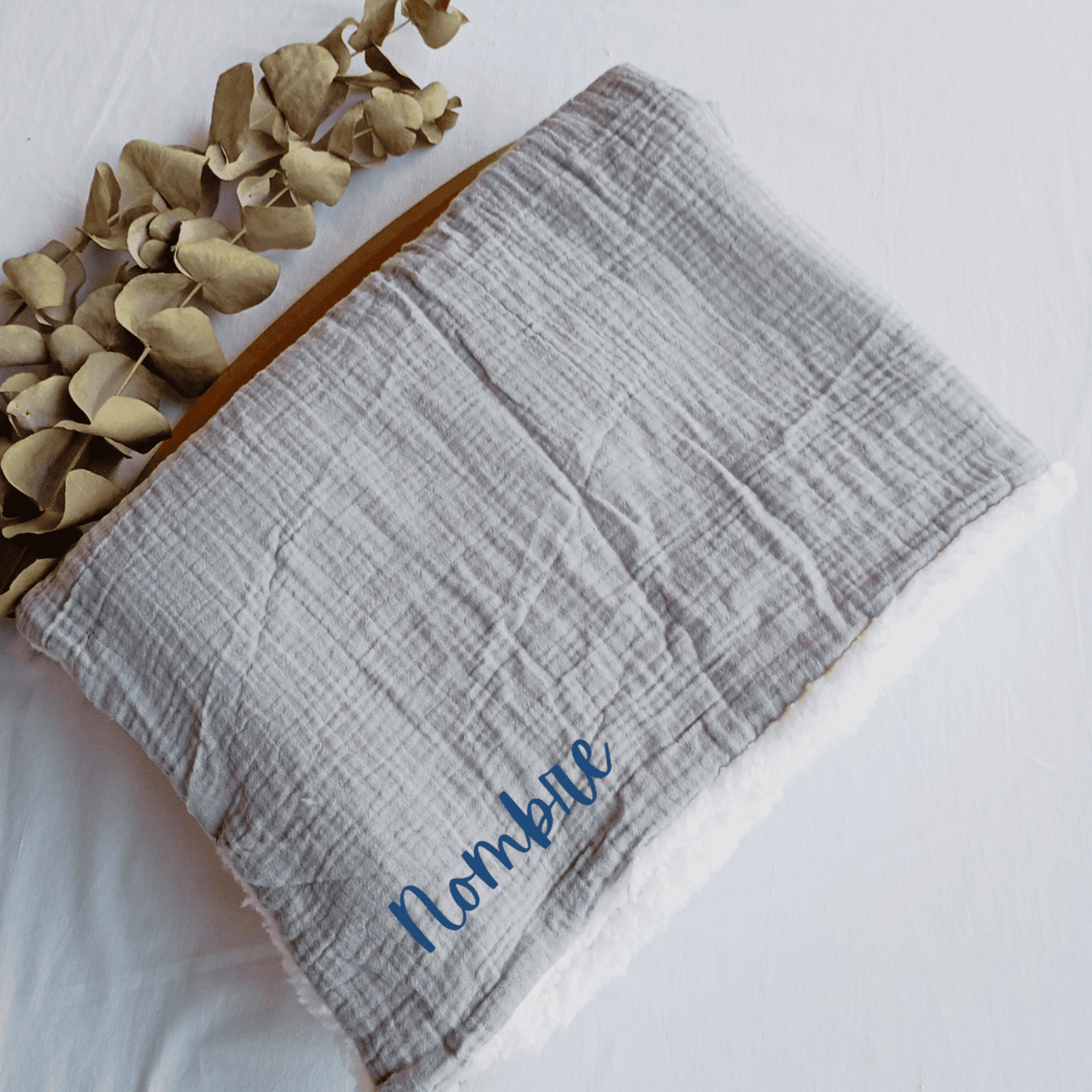 Mantita de bebé personalizada - 4