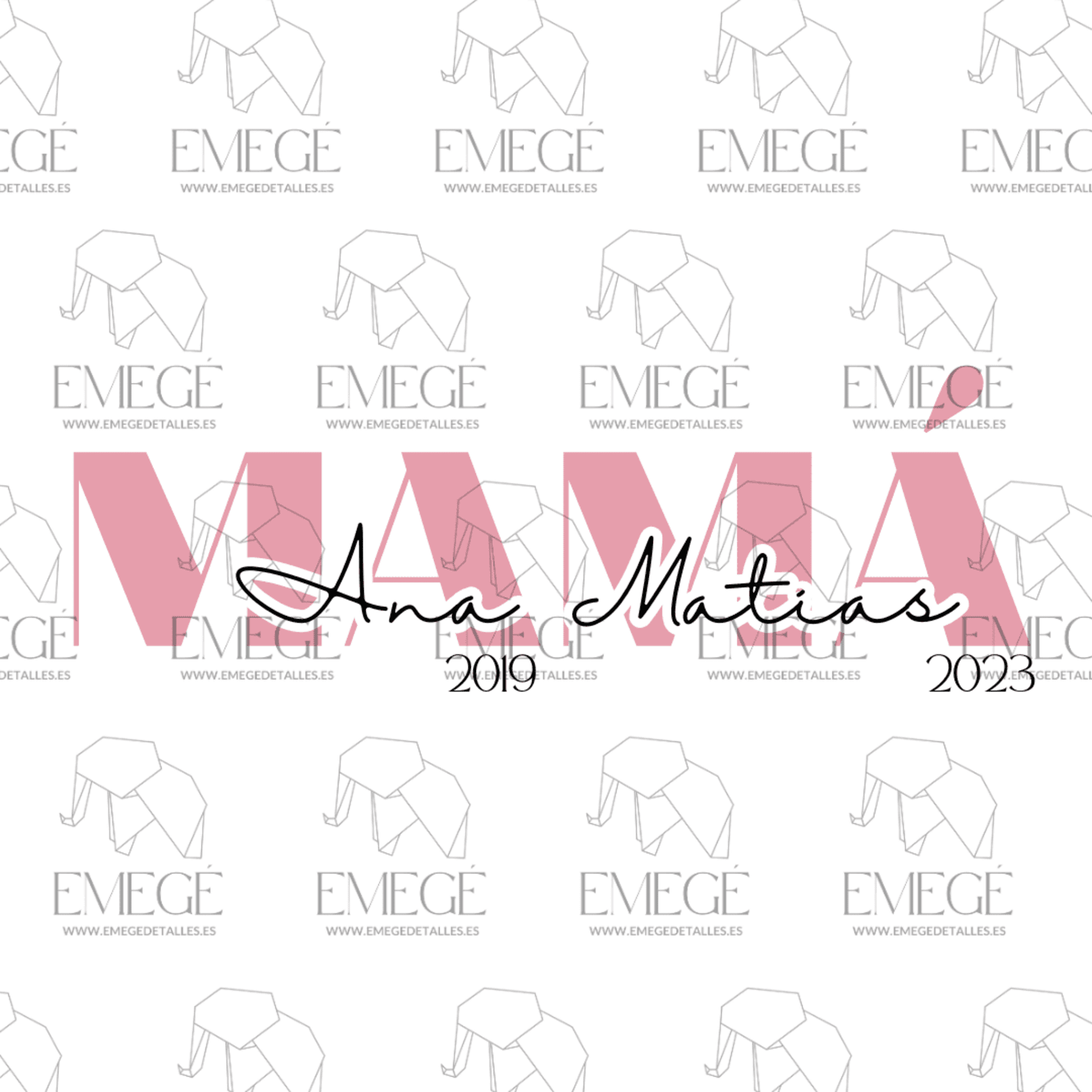 Camiseta "Mamá Est." Col. Mamá 2025 - 3