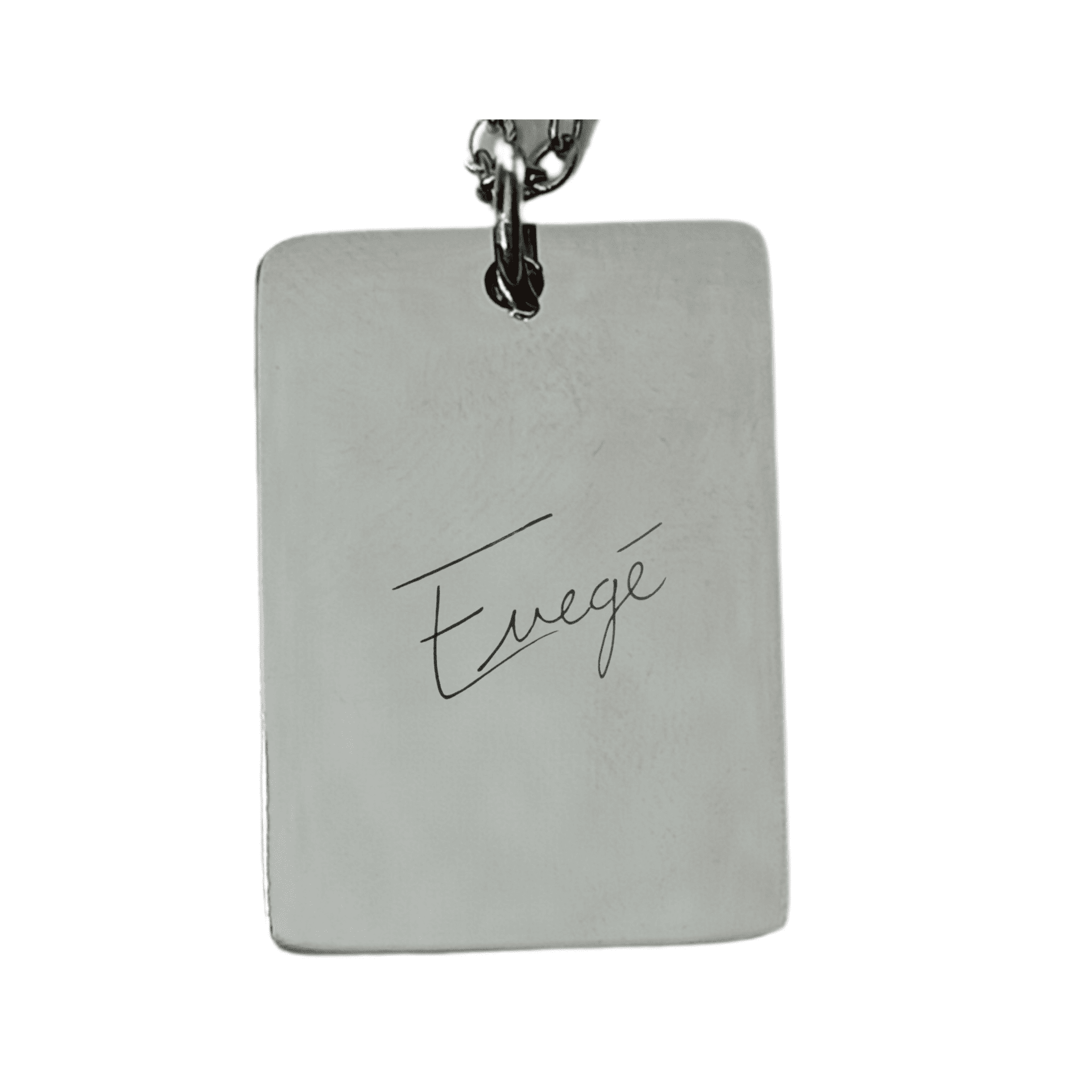 Colgante "Éclat"  (grabado manuscrito o imagen simple a una cara) - 2