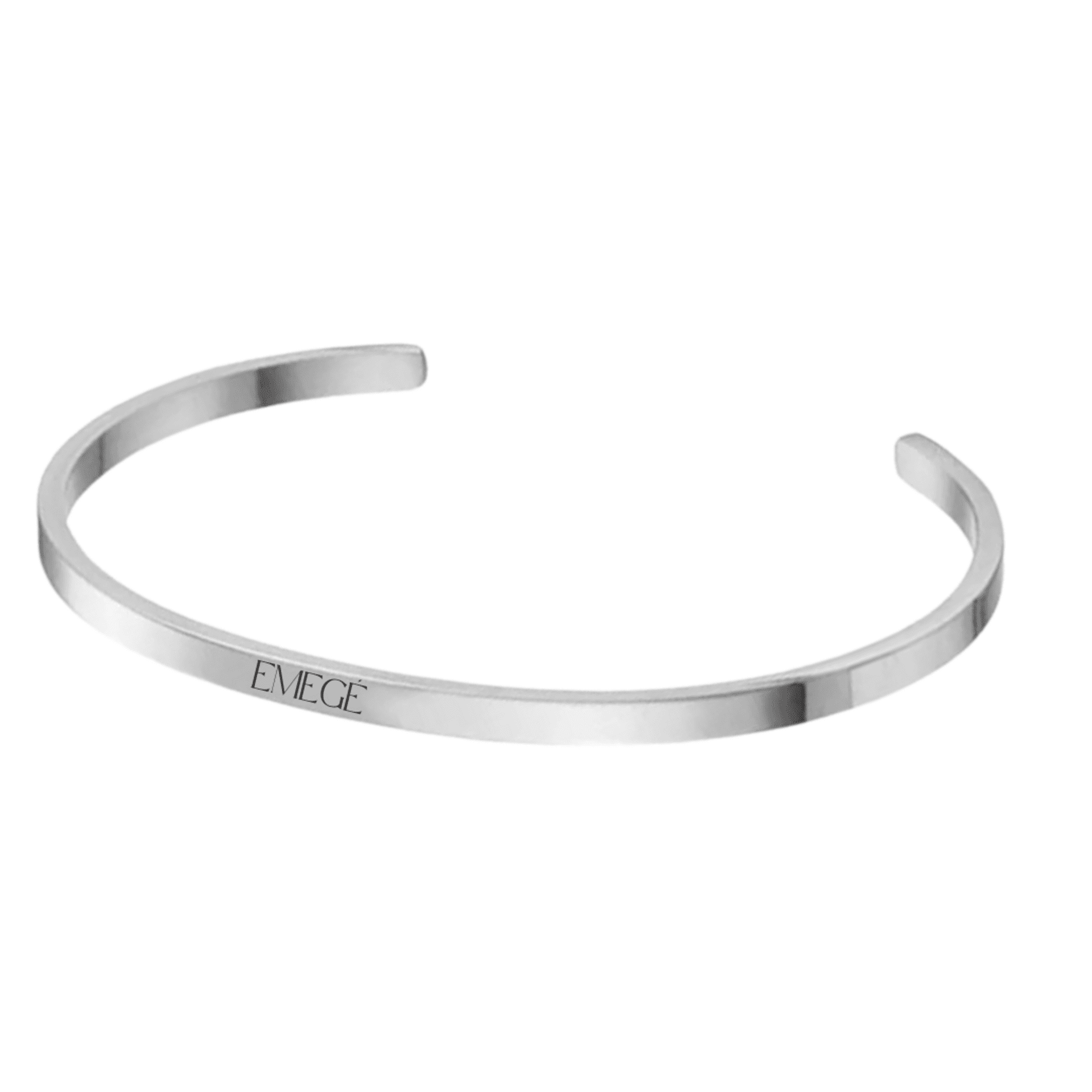 Pulsera "Eleganza" 4mm (grabado a una cara) - 3