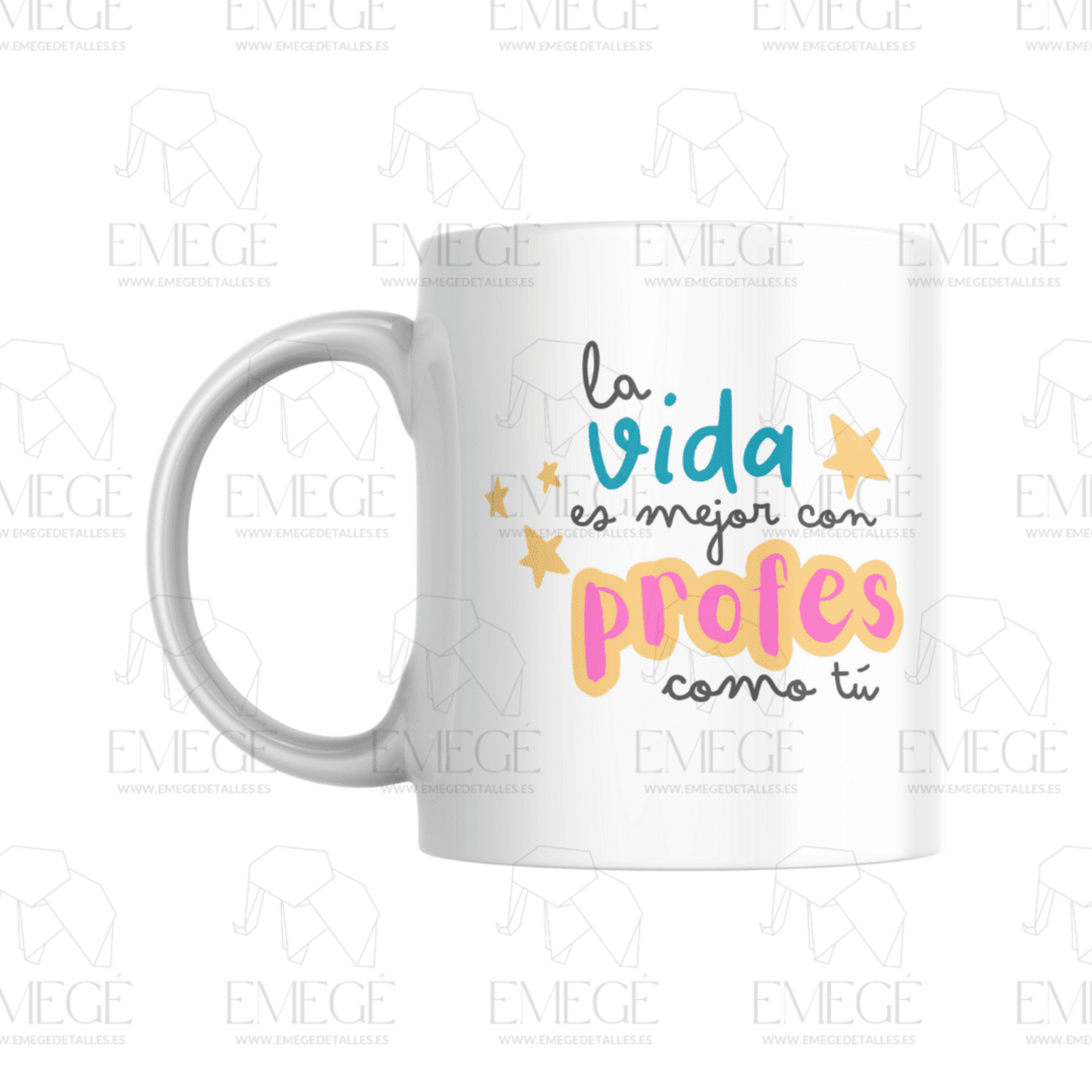 Taza dibujos Col. Gracias Profe - 3