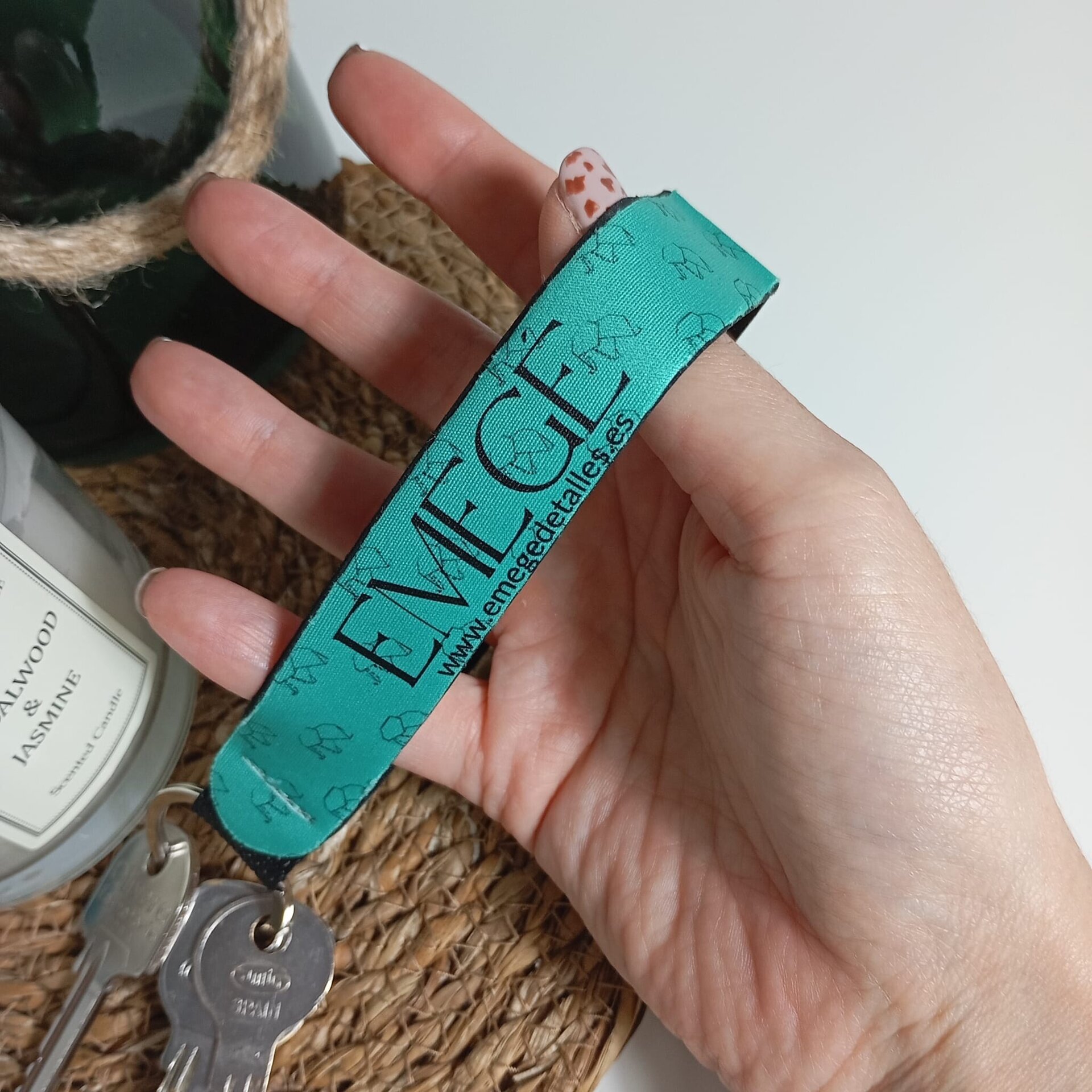 Llavero pulsera de neopreno - 3