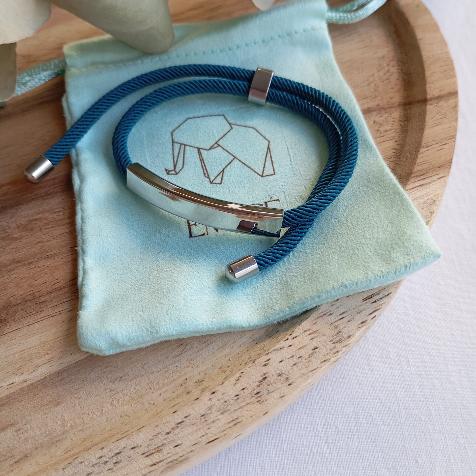 Pulsera "Milano"(con grabado láser) - 5