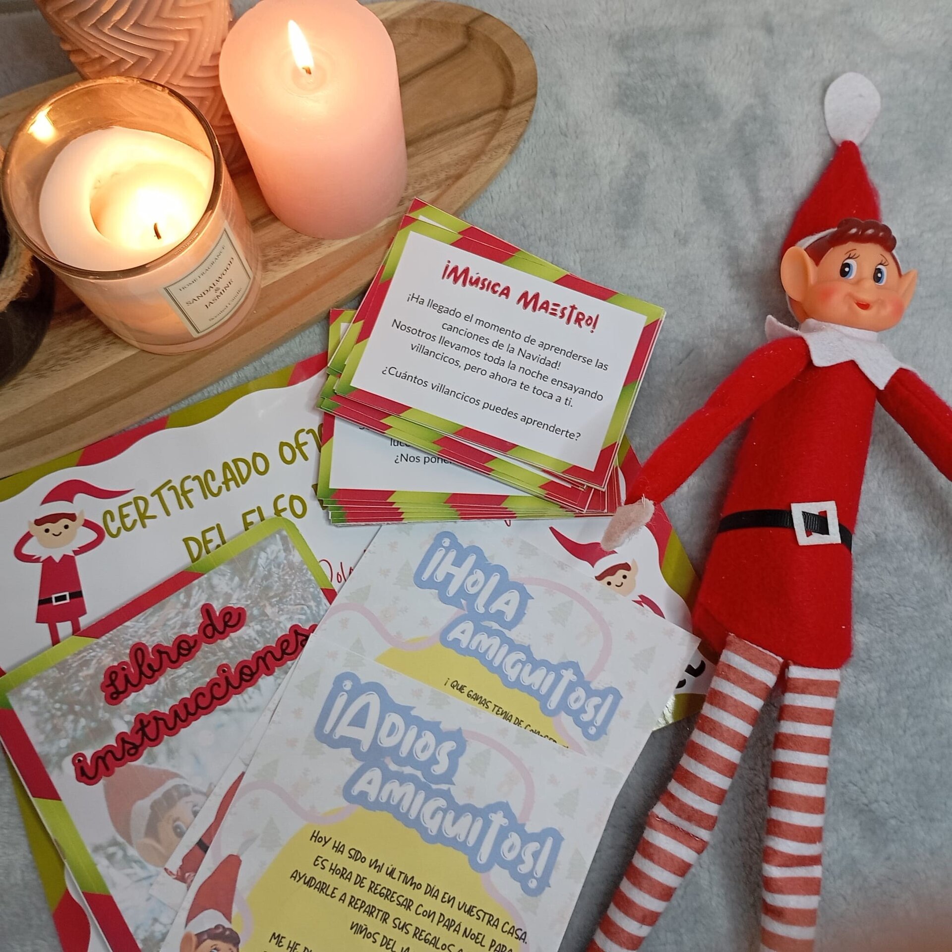 Elfo de la Navidad de Emegé - 2